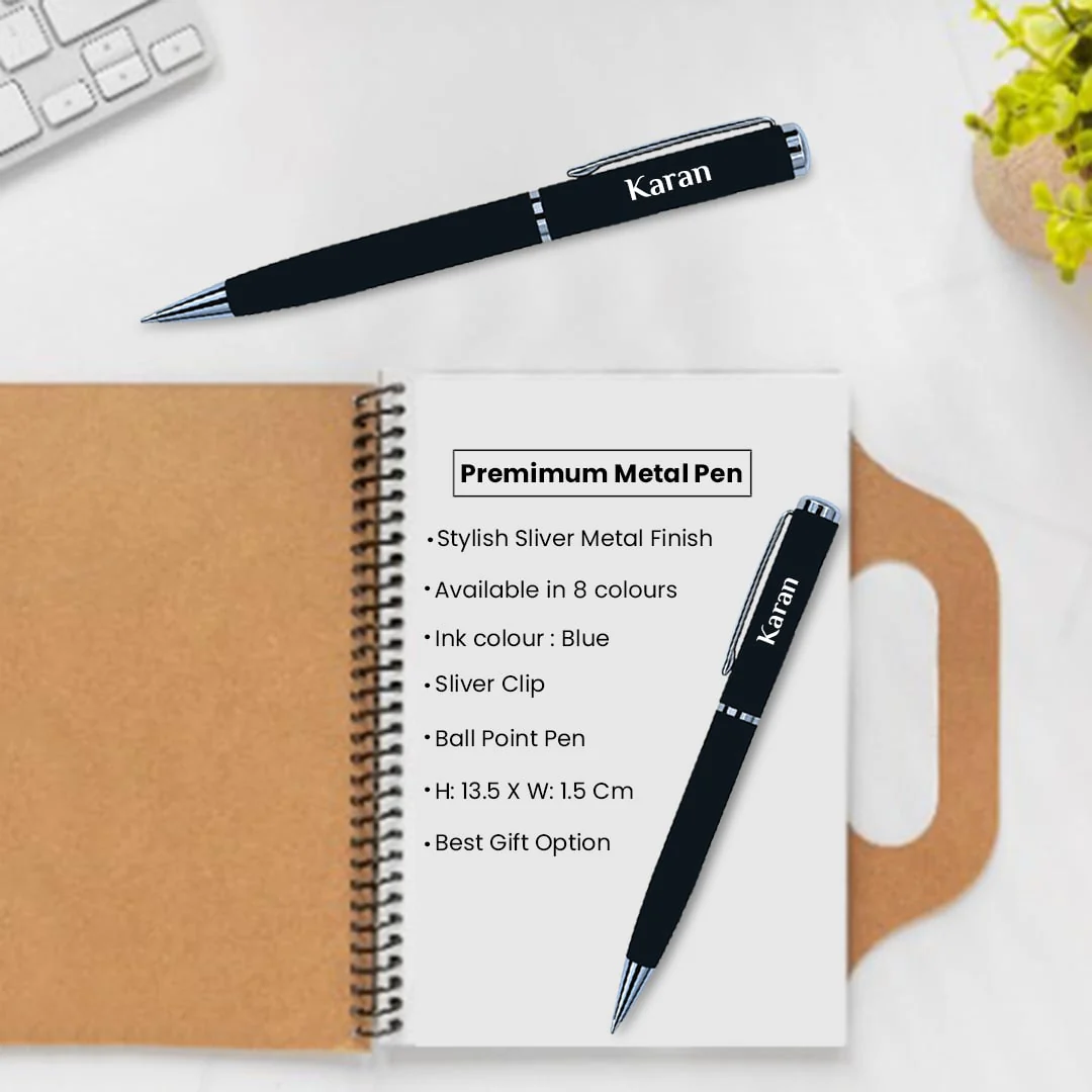 1778846967_Personalized 3 in 1 Gift Set - Rubber Bottle Notebook Diary Pen- 32